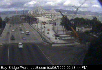 Bay Bridge At Treasure Island Webcam