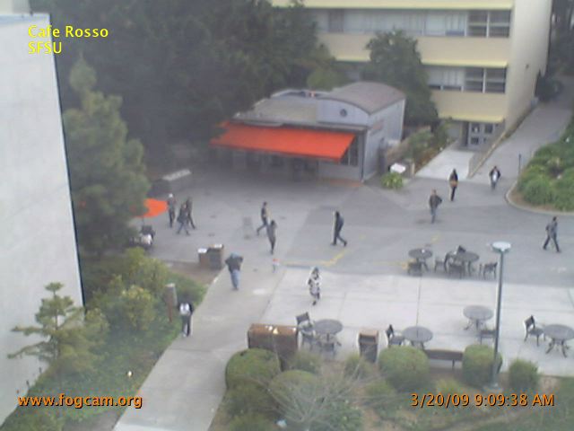 Burk Hall and Cafe Rosso