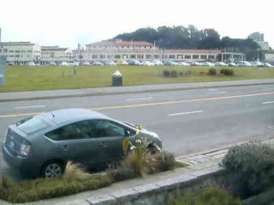 San Francisco Marina Sidewalk