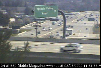 Walnut Creek: 24 at 680 Webcam